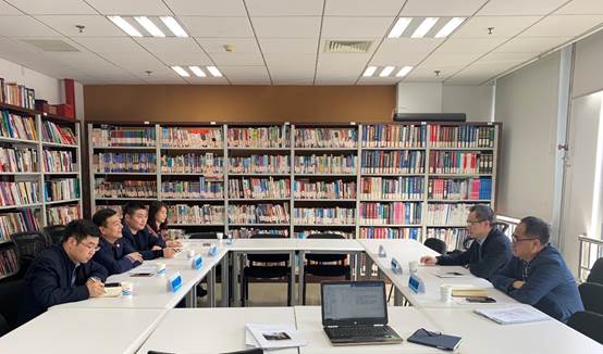 中国中小商业企业协会来访公司洽谈合作