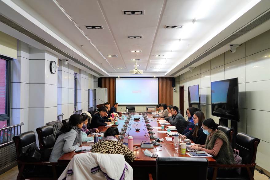 yl6776永利集团2021年度院聘老师工作总结会顺利召开