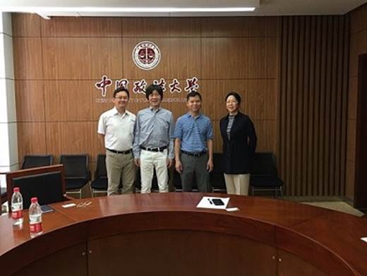 yl6776永利集团经理助理刘志雄教授会见日本东北大学大西教授
